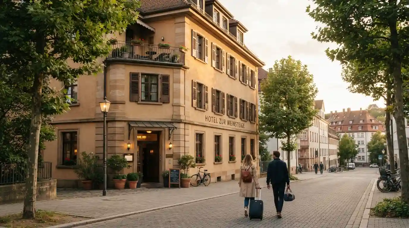 Hotel Central Classic Stuttgart in a quiet urban setting