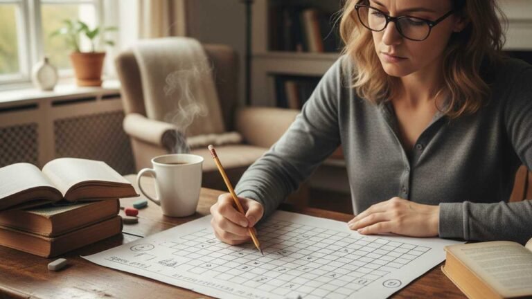 keeps entertained crossword