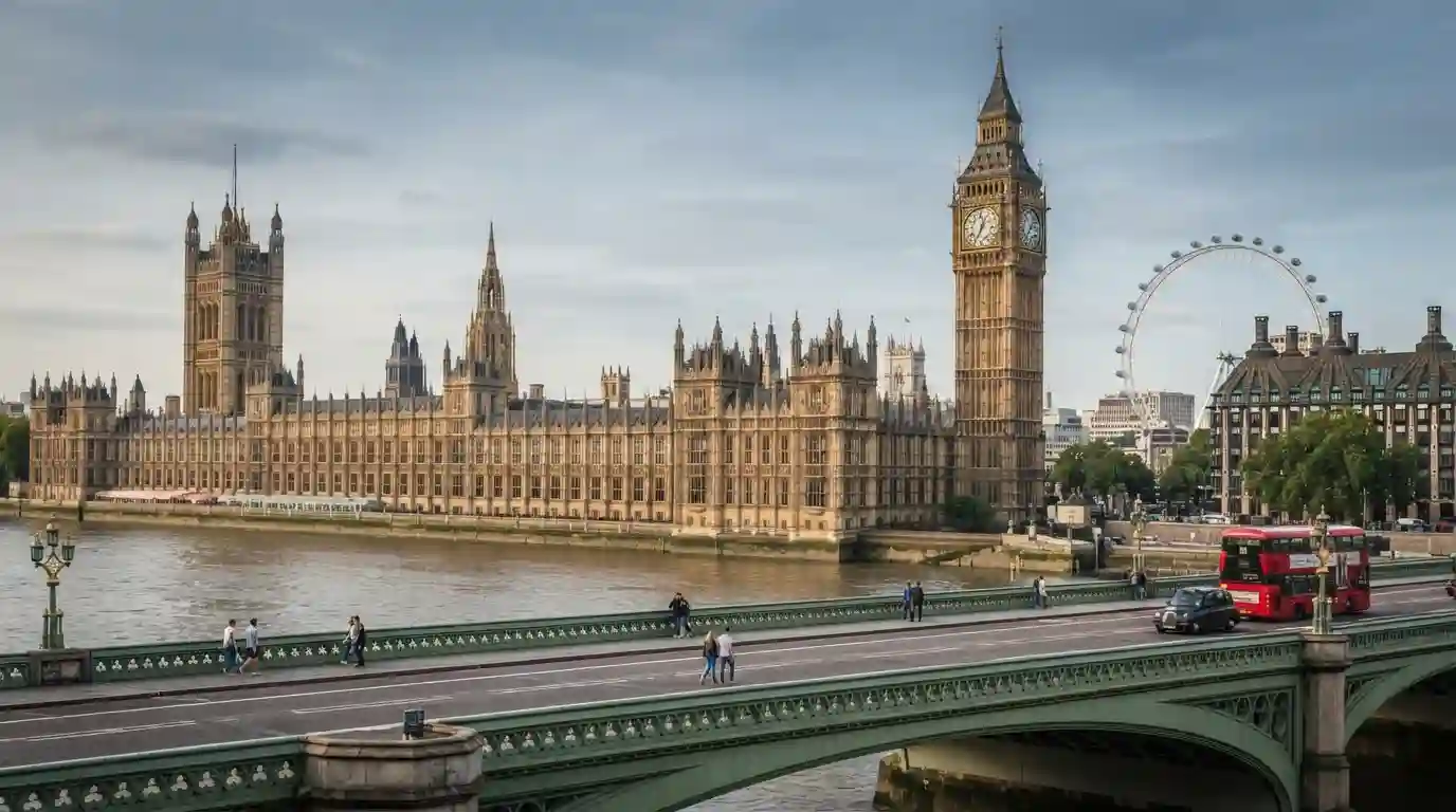London Landmarks and Scenic Thames Views