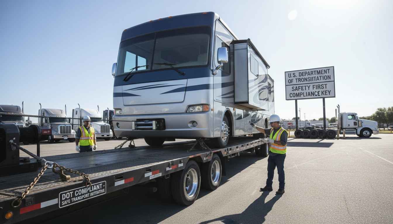 dot regulations for rv transport